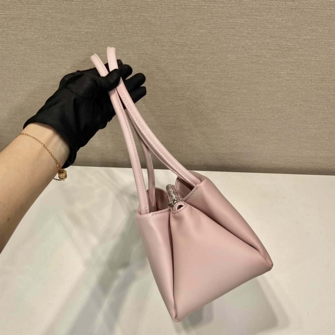 Prada 1BA368 Leather mini-bag Bag Pink - Default Title - View 5