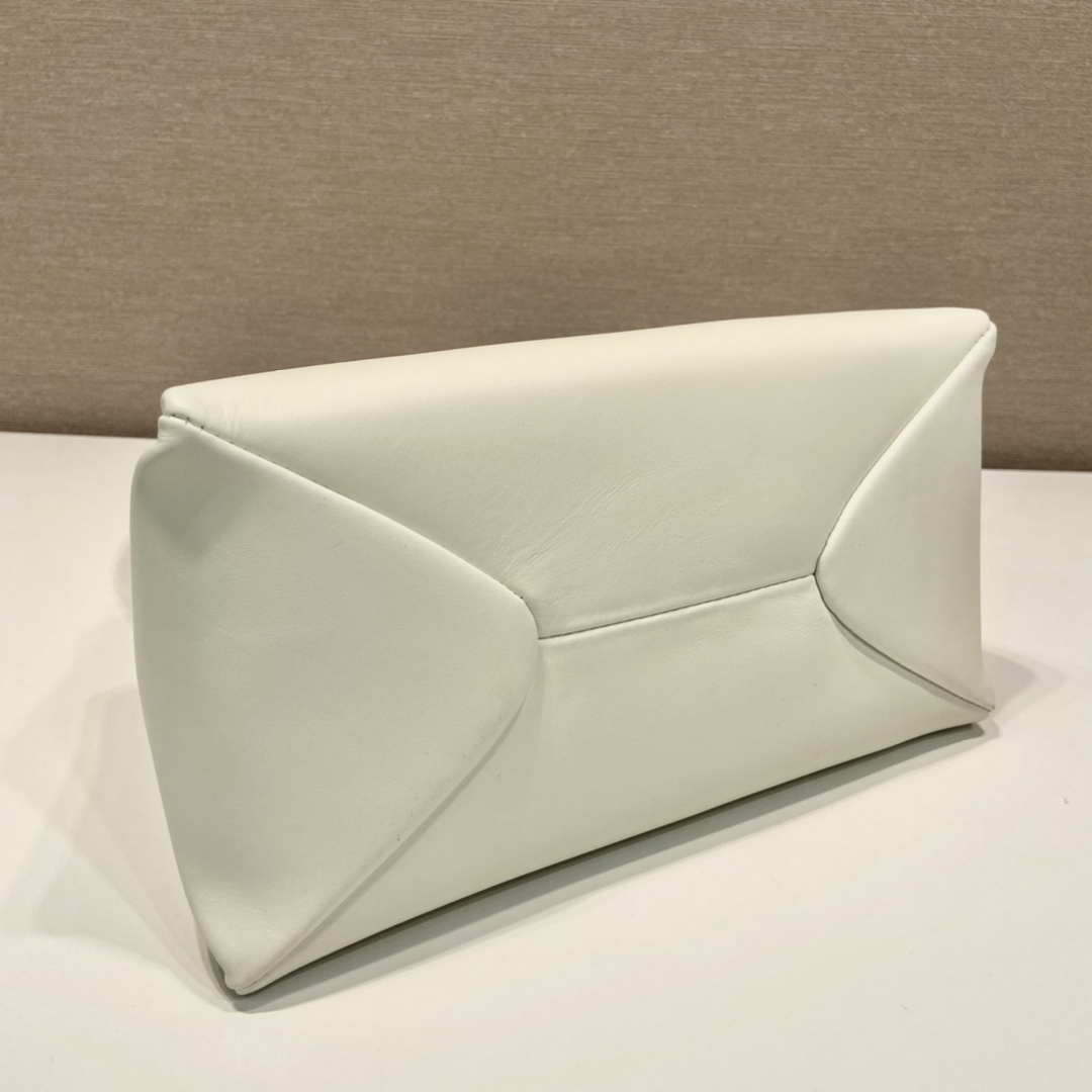 Prada 1BA368 Leather mini-bag Bag White