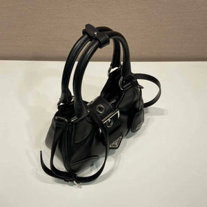 Prada 1BA368 Moon padded nappa-leather bag Black - Default Title - View 2