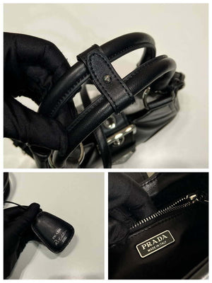 Prada 1BA368 Moon padded nappa-leather bag Black - Default Title - View 9