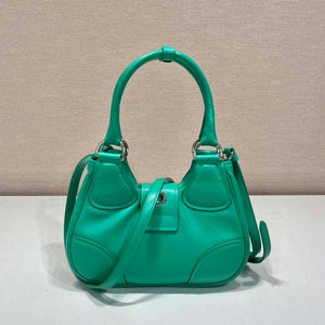 Prada 1BA368 Moon padded nappa-leather bag Green - Default Title - View 3
