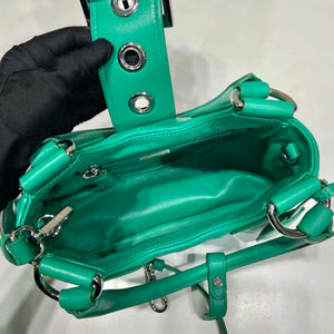 Prada 1BA368 Moon padded nappa-leather bag Green - Default Title - View 8
