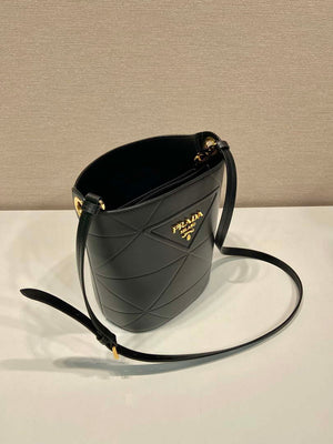 Prada 1BA380 Small Saffiano Leather Prada Bucket Bag - Default Title - View 4