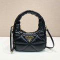 Prada 1BA384 Nappa-leather mini bag with topstitching - Default Title - View 1