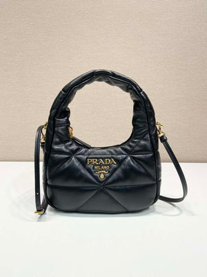Prada 1BA384 Nappa-leather mini bag with topstitching - Default Title - View 1