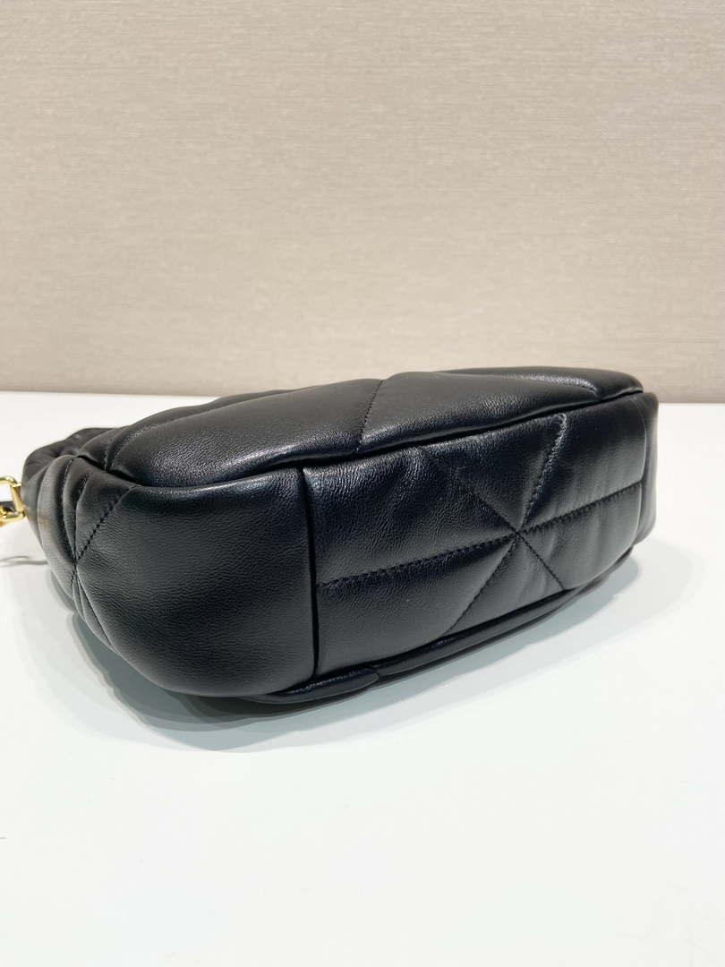 Prada 1BA384 Nappa-leather mini bag with topstitching
