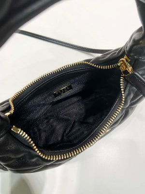 Prada 1BA384 Nappa-leather mini bag with topstitching - Default Title - View 8