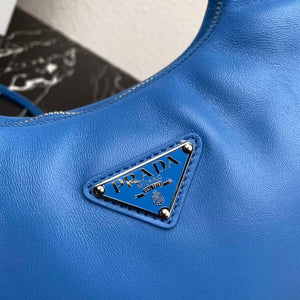 Prada 1BA384 Prada Soft Padded Nappa Leather Mini Bag Light Blue - Default Title - View 4