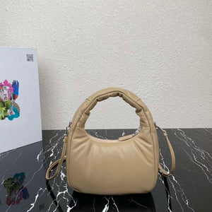 Prada 1BA384 Prada Soft Padded Nappa Leather Mini Bag Tan - Default Title - View 2