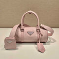 Prada 1BA389 Antique Nappa Leather Handbag Pink - Default Title - View 1