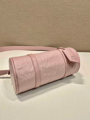 Prada 1BA389 Antique Nappa Leather Handbag Pink - Default Title - View 6