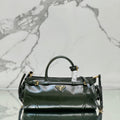 Prada 1BA426 Medium leather handbag Dark Green - Default Title - View 1