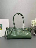 Prada 1BA426 Medium leather Handbag Green
