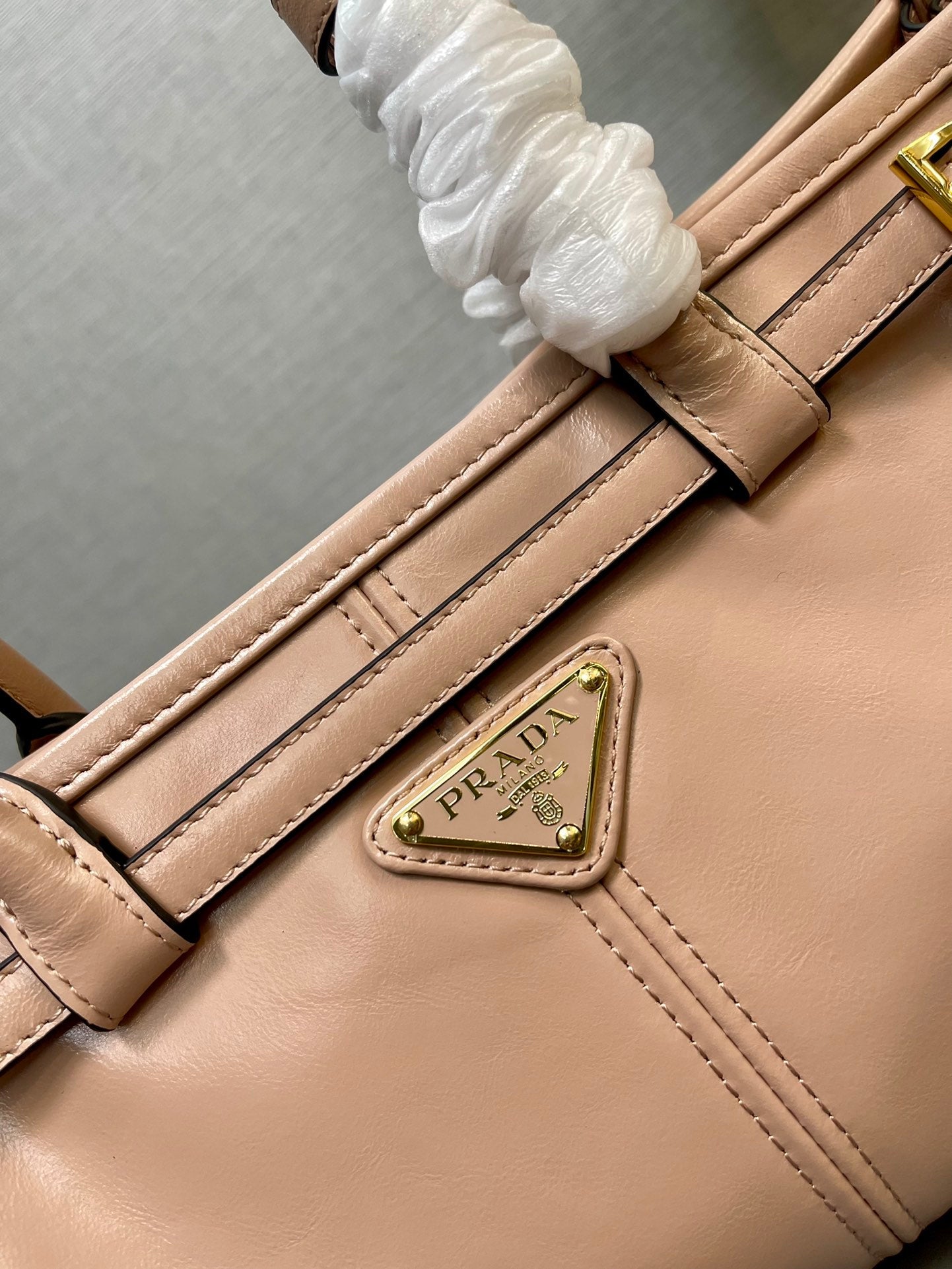 Prada 1BA426 Medium leather handbag Pink - Default Title - View 5