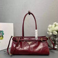 Prada 1BA426 Medium leather handbag Red - Default Title - View 1