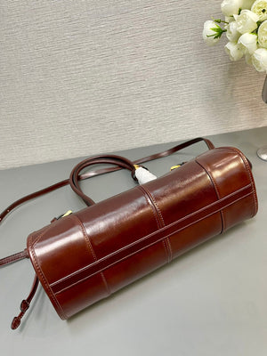 Prada 1BA426 Medium leather handbag Wine Red - Default Title - View 7