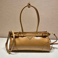 Prada 1BA426 Medium leather handbag  Brown - Default Title - View 1