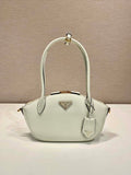 Prada 1BA427 Small leather handbag White