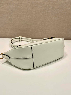 Prada 1BA427 Small leather handbag White - Default Title - View 5