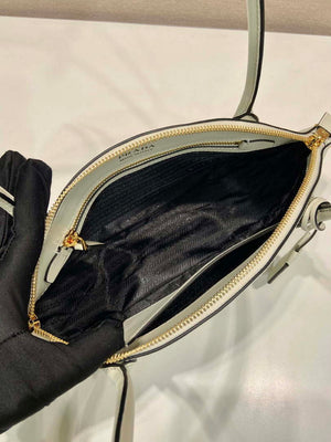 Prada 1BA427 Small leather handbag White - Default Title - View 8