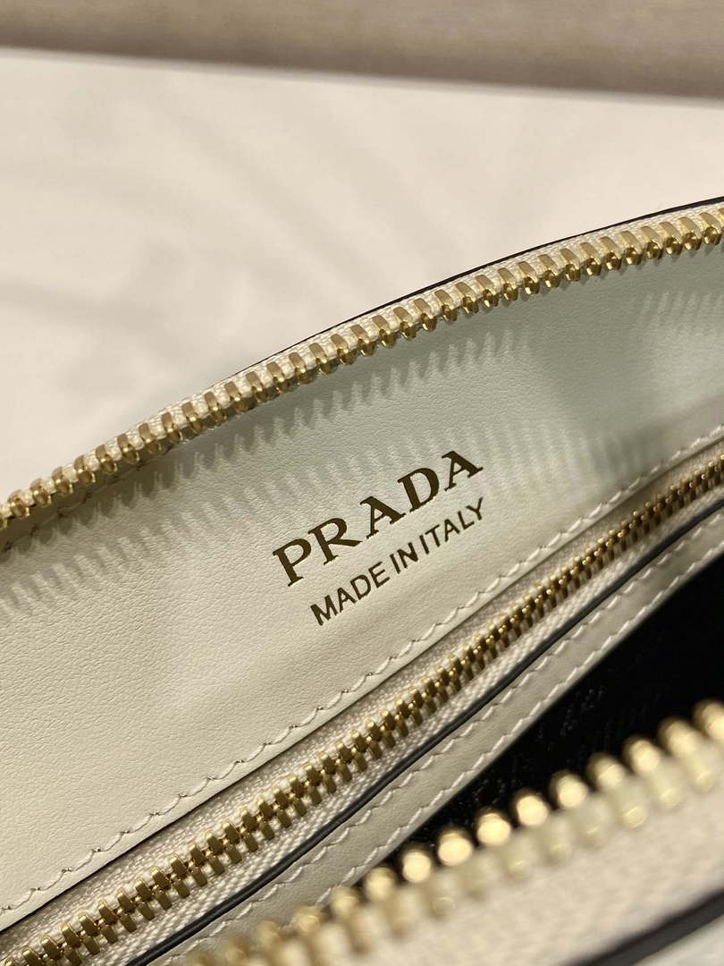 Prada 1BA427 Small leather handbag White - Default Title - View 9