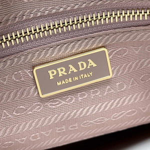Prada 1BA433 Large Leather Handbag Pink - Default Title - View 9