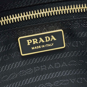 Prada 1BA439 Prada Bonnie extra large leather handbag black - Default Title - View 9