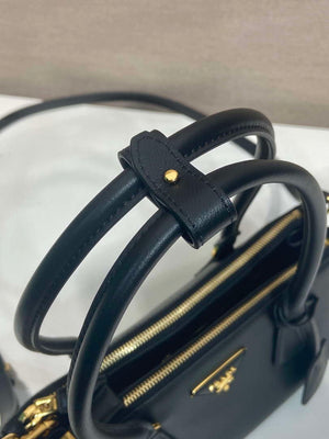 Prada 1BA457 Medium Prada Galleria leather bag Black - Default Title - View 7