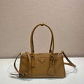 Prada 1BA457 Medium Prada Galleria leather bag Brown - Default Title - View 1
