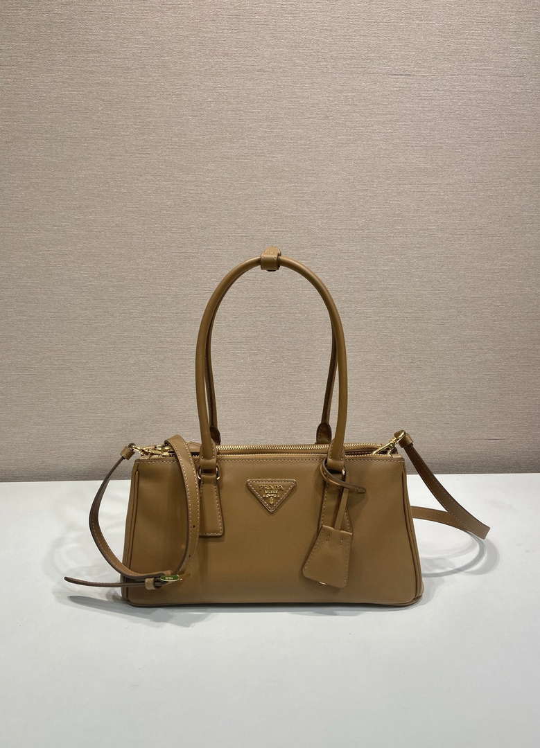 Prada 1BA457 Medium Prada Galleria leather bag Brown