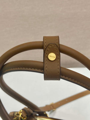 Prada 1BA457 Medium Prada Galleria leather bag Brown - Default Title - View 7