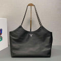 Prada 1BA638 Book Tote Bag Black - Default Title - View 1
