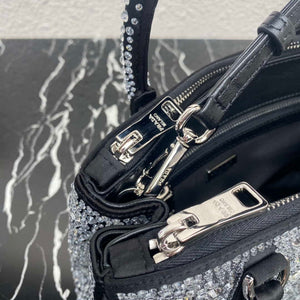 Prada 1BA896 Prada Galleria Saffiano leather small bag Black - Default Title - View 5