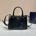 Prada 1BA896 Small Prada Galleria Saffiano leather bag Black