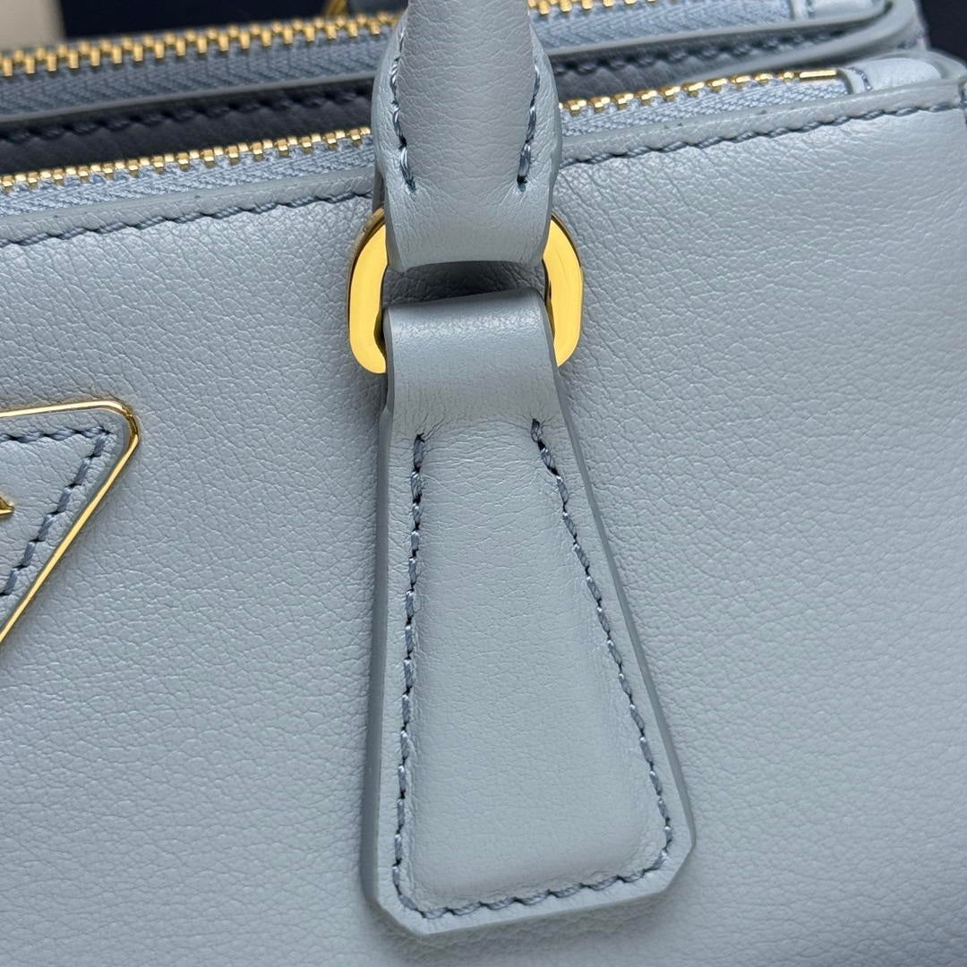 Prada 1BA896 Small Prada Galleria Saffiano leather bag Blue