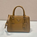 Prada 1BA896 Small Prada Galleria Saffiano leather bag Natural - Default Title - View 1