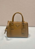 Prada 1BA896 Small Prada Galleria Saffiano leather bag Natural