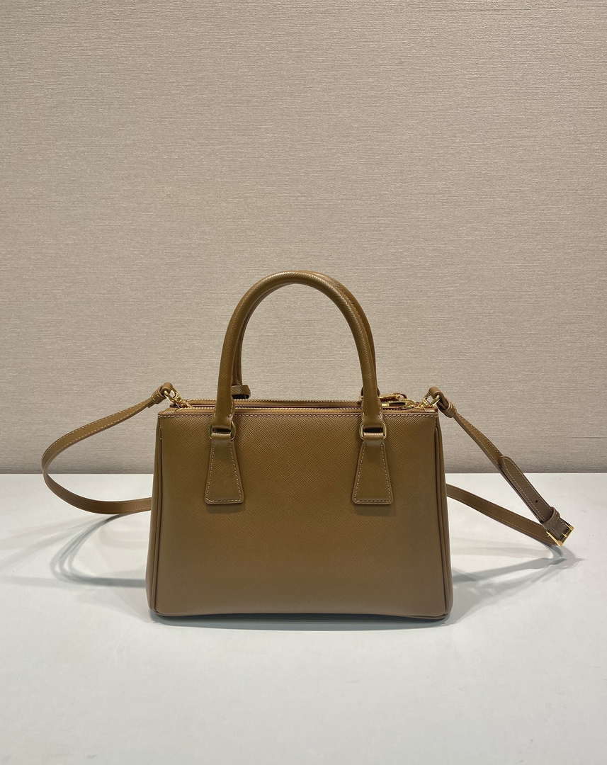 Prada 1BA896 Small Prada Galleria Saffiano leather bag Natural