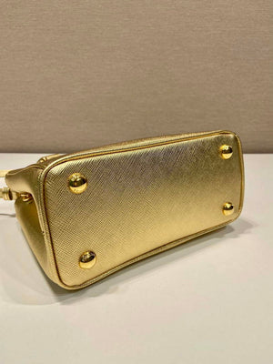 Prada 1BA906 Galleria Saffiano leather mini-bag Gold - Default Title - View 6