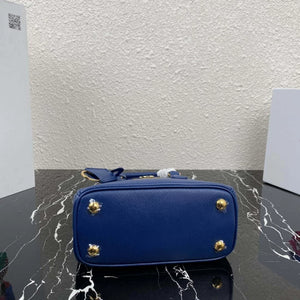 Prada 1BA906 Prada Galleria Saffiano leather mini-bag Blue - Default Title - View 5