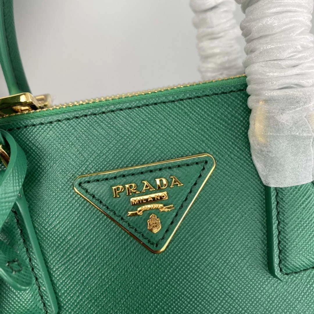 Prada 1BA906 Prada Galleria Saffiano leather mini-bag Green - Default Title - View 4