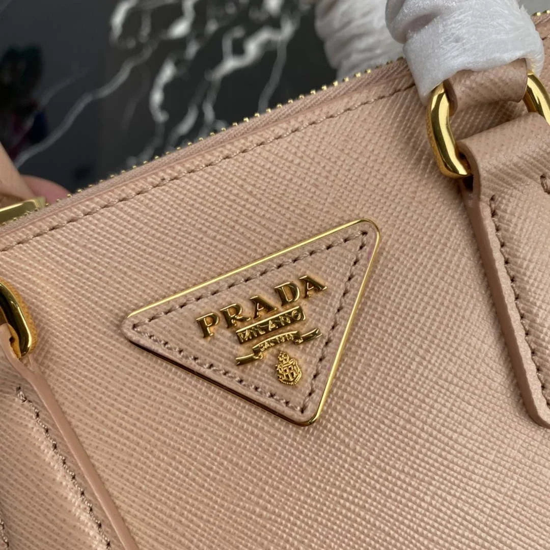 Prada 1BA906 Prada Galleria Saffiano leather mini-bag Light Pink