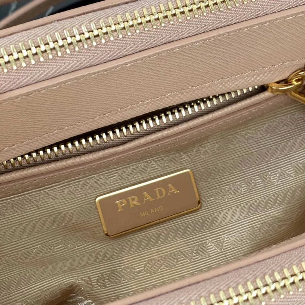 Prada 1BA906 Prada Galleria Saffiano leather mini-bag Light Pink