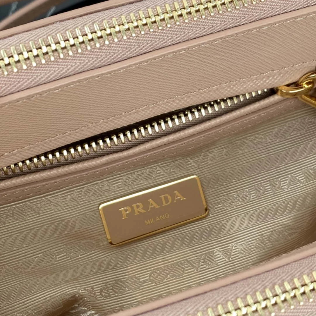 Prada 1BA906 Prada Galleria Saffiano leather mini-bag Light Pink
