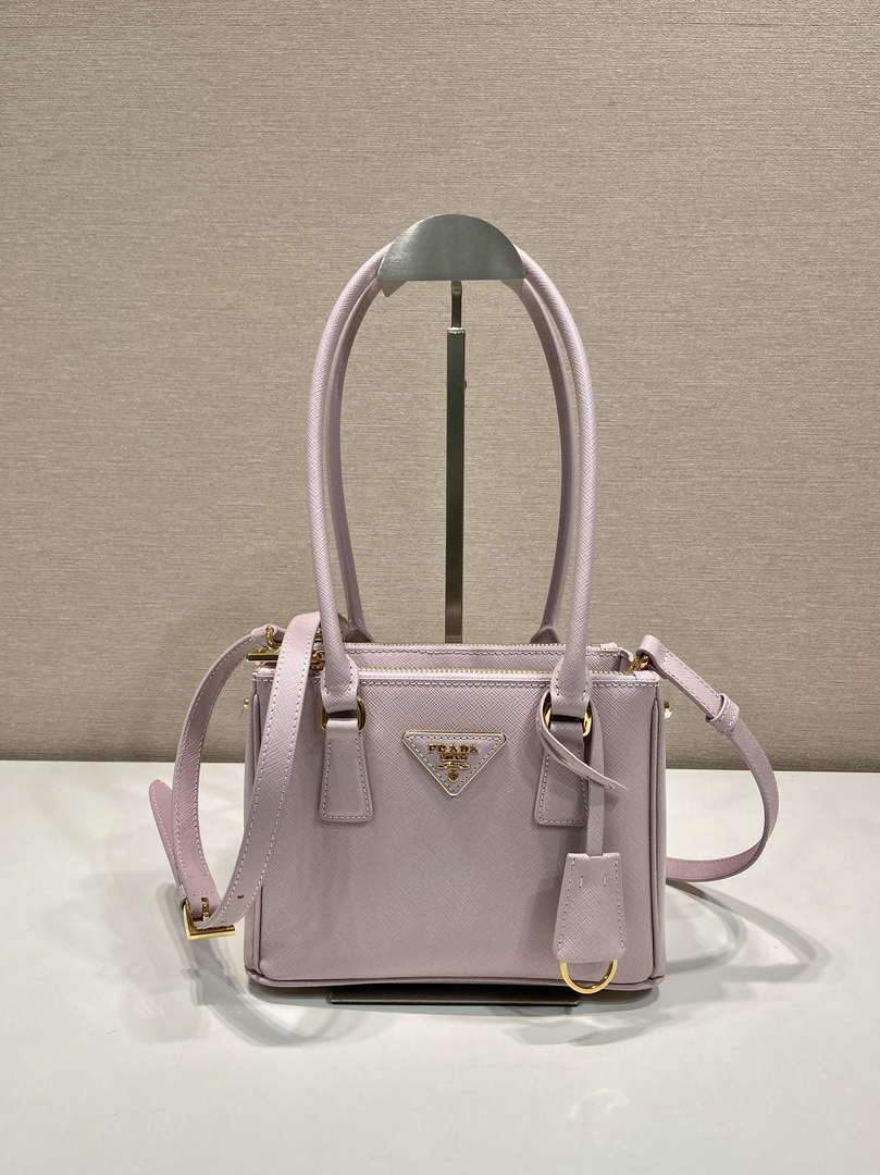 Prada 1BA906 Prada Galleria Saffiano leather mini-bag Light Purple
