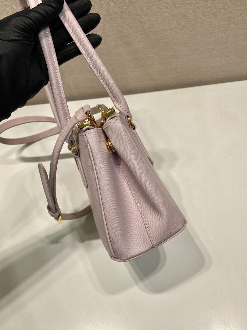 Prada 1BA906 Prada Galleria Saffiano leather mini-bag Light Purple