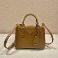 Prada 1BA906 Prada Galleria Saffiano leather mini-bag Natural - Default Title - View 1