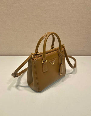 Prada 1BA906 Prada Galleria Saffiano leather mini-bag Natural - Default Title - View 3