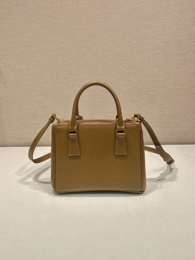 Prada 1BA906 Prada Galleria Saffiano leather mini-bag Natural