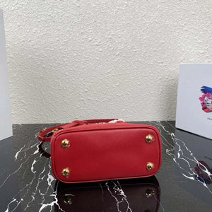Prada 1BA906 Prada Galleria Saffiano leather mini-bag Red - Default Title - View 5
